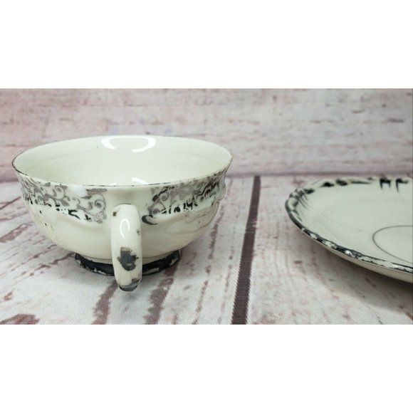 Rare Vintage Mitterteich Bavaria Mini Tea Cup And Saucer - Picture 10 of 11